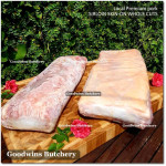 Pork Karbonat Has Luar SIRLOIN SKIN ON frozen Local Premium WHOLE CUT +/- 5kg (price/kg)